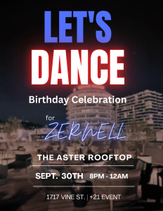 Let’s Dance | Birthday Celebration for Zernell