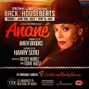 ANANÉ AT #Back2HOUSEBeats w/ HARRY SOTO AND AMEER BROOKS