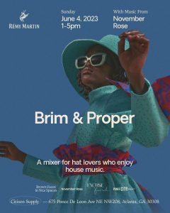 Brim & Proper: Fine Hats and House Music
