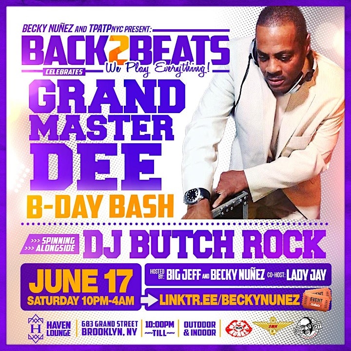 Grandmaster Dee Bday Celebration Along Side Butch Rock at #BACK2BEATS ...