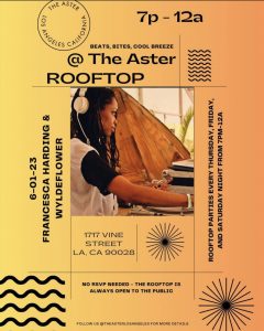 Francesca Harding & Wyldeflower on the rooftop – no cover