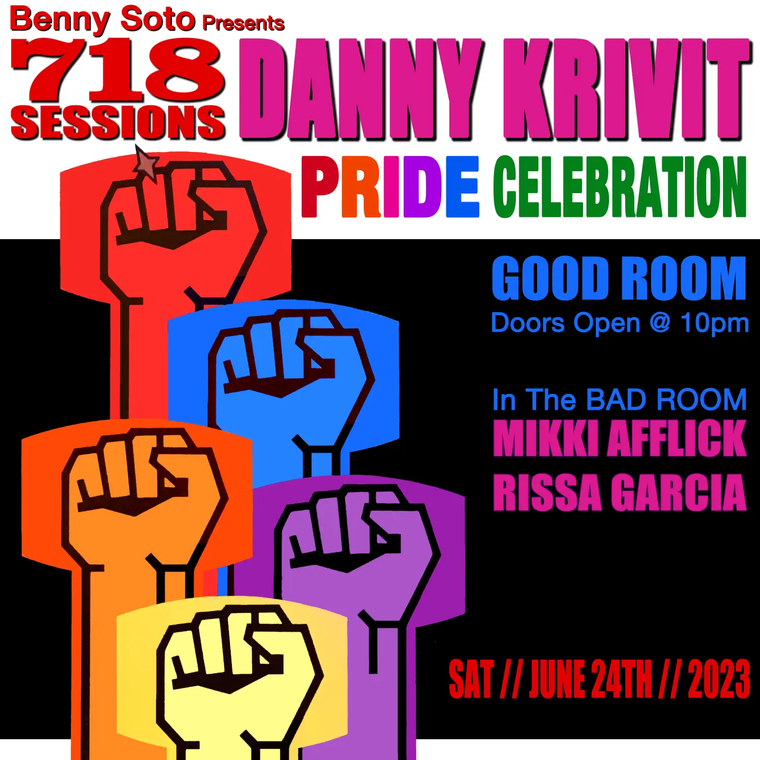 718 Sessions PRIDE Celebration 2023 w/ Danny Krivit at Good Room at