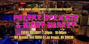 Poetry Open Mic & Night Market Tuesdays
