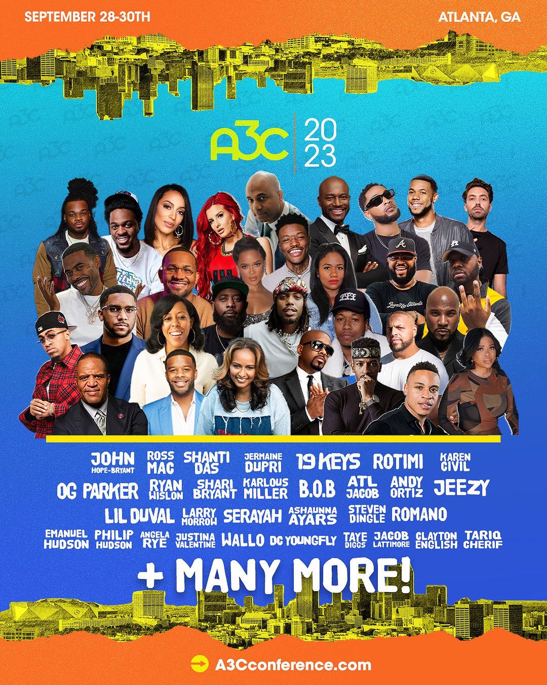 A3C HipHop Festival 2023 at on Sat, Sep 30th, 2023 700 pm