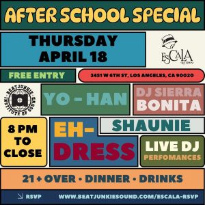 Beat Junkies Institute of Sound After School Special