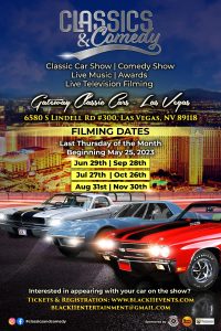Classics & Comedy – Classic Car Show (Live Television Filming)