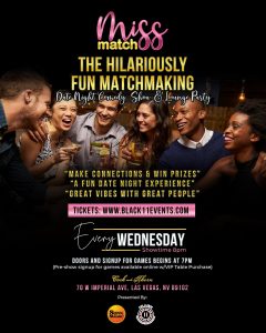 Miss Match – Matchmaking/Date Night Comedy Show & Lounge Party