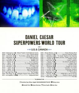 Daniel Caesar Presents Superpowers World Tour
