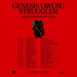 Genesis Owusu – STRUGGLER Tour 2023
