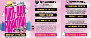 Viva Acid Talks/Workshops | October 5-7