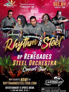 CariBeat Productions present: Rhythm & Steel – The bp Renegades 75th Anniversary Tour!