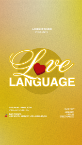 LOVE LANGUAGE Presented by LADIES OF SOUND