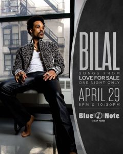 Bilal: Songs from Love for Sale – One Night Only