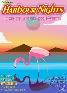 HARBOUR NIGHTS Yacht Rock – Rare Funk – Smooth Disco Free with RSVP