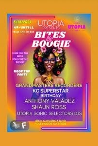 Bites & Boogie Saturday Rooftop Party