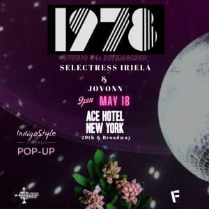 1978 with Selectress Iriela & Special Guest Jovonn