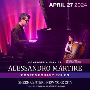 Music Sensation Alessandro Martire Live in New York