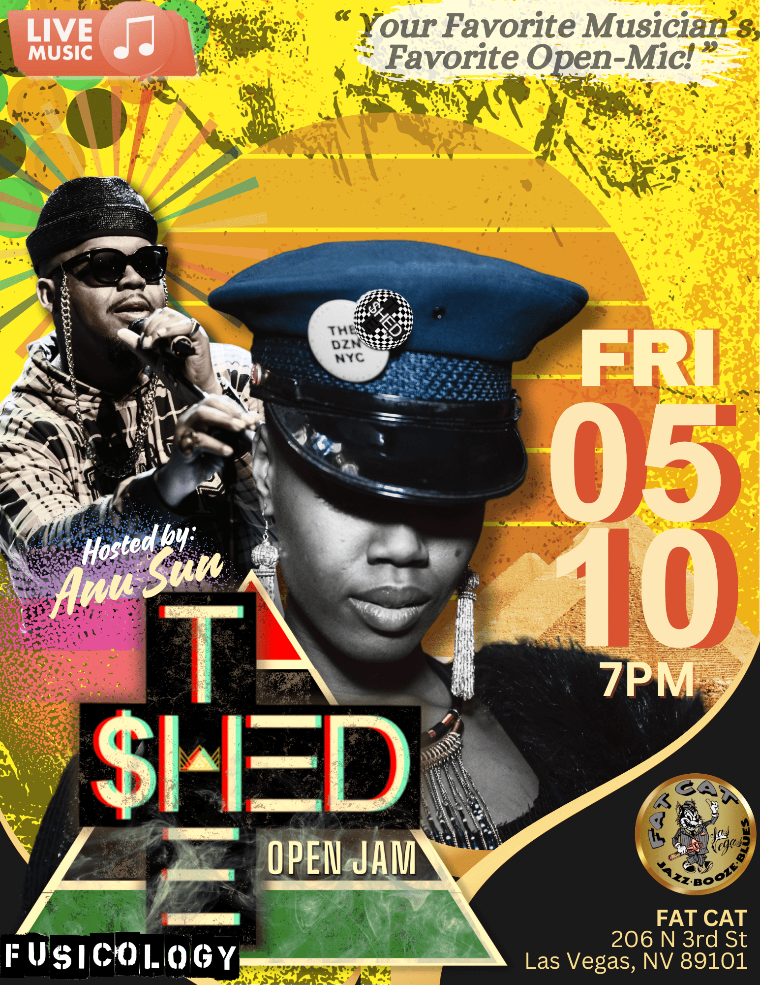 The Shed Open Jam, Hosted By Anu Sun – Las Vegas