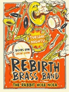 Rebirth Brass Band Tuesdays