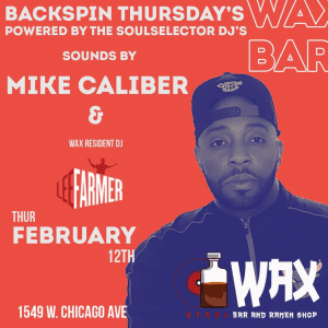 Backspin Thursdays at Wax Vinyl Bar powered by the Soul Selector DJs