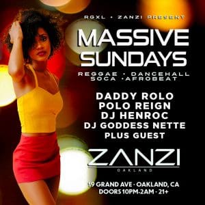 MASSIVE SUNDAYS w/ Daddy Rolo, Goddess Shanette, DJ Henroc and more