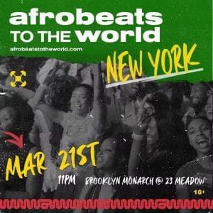 Afrobeats to the World – New York