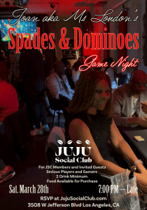 Joan aka Ms London’s Game Night