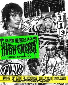 GHETTO TECH(Nanoos, SKY JETTA, Fullbodydurag,DJ KILLA SQUID + SPECIAL GUESTS)