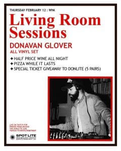 Living Room Sessions ft. DONAVAN GLOVER