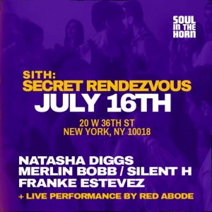 Soul in the Horn: Secret Rendezvous – Natasha Diggs, Merlin Bobb and Franke Estevez