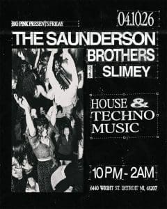 The Saunderson Brothers B2B SLIMEY (HOUSE & TECHNO)