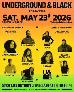 Underground & Black Detroit Day Party Vol. 6