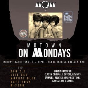 Motown on Mondays NYC