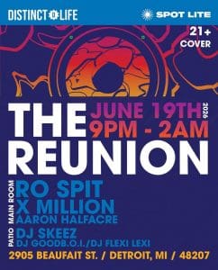 Distinct Life presents: The Reunion (JUNETEENTH EDITION)