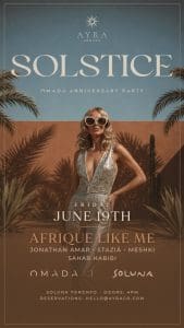 Summer Solstice ft. Afrique Like Me, Stazia, Meshki, Sahab Habibi (Live Drums)