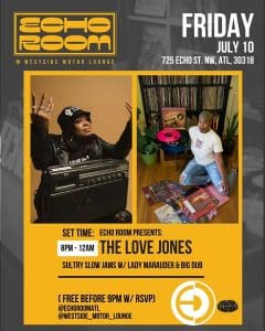 The Love Jones w/ Big Dub and Lady Marauder