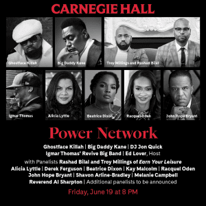 Power Network feat. Ghostface Killah, Big Daddy Kane with DJ Jon Quick and Igmar Thomas’ Revive Big Band