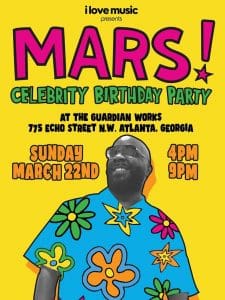 I Love Music presents DJ Mars Celebrity Birthday Party