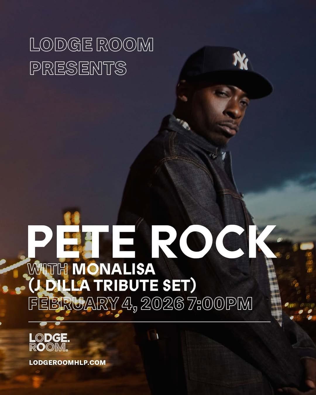 Pete Rock 他　レコード 4枚セット Pete Rock at Lodge Room on Wed, Feb 4th, 2026 - 7:00 pm