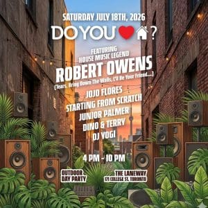 Do You Love House Day Party w/ Robert Owens