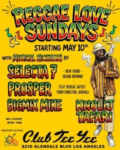 REGGAE LOVE SUNDAYS