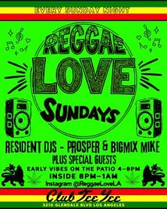 REGGAE LOVE SUNDAYS