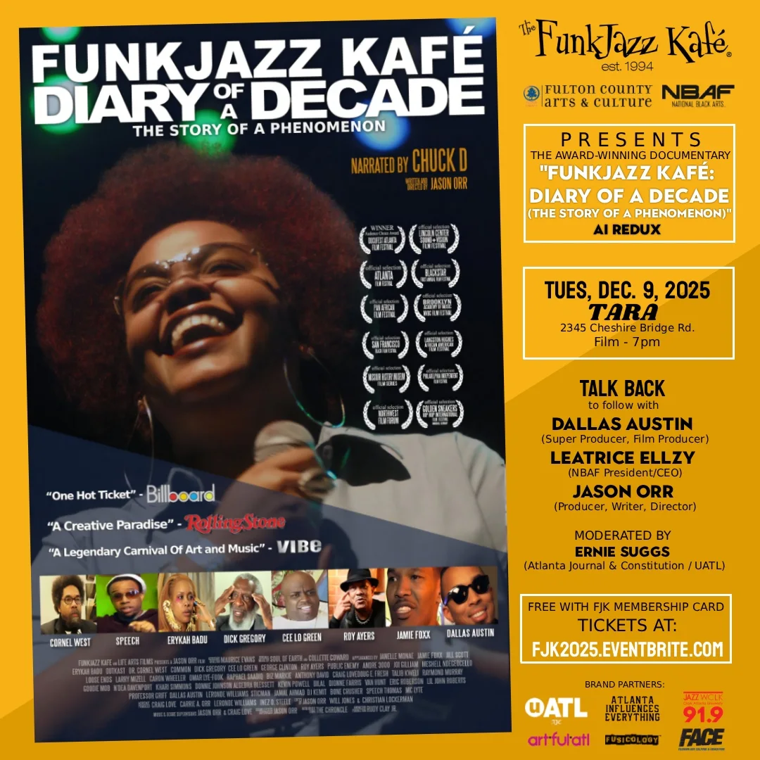 “FunkJazz Kafé: Diary Of A Decade (The Story Of A Phenomenon)” AI Redux