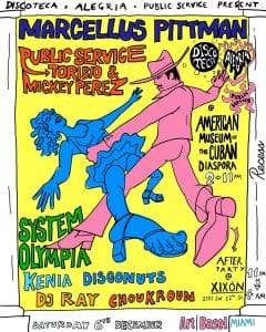 Discoteca x Alegria Art Basel with System Olympia, DJ Ray, Kenia, Disgonuts