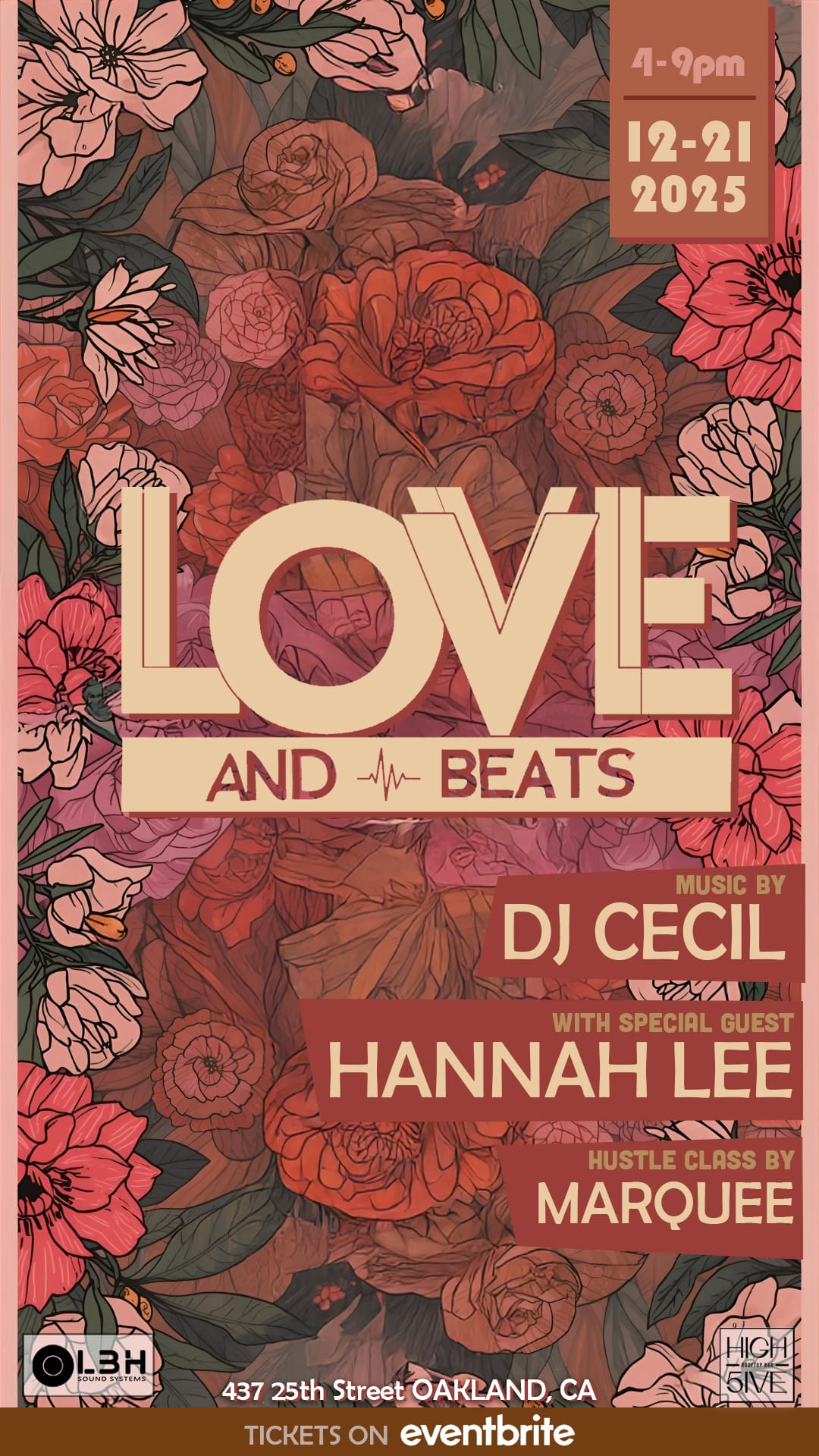 Love and Beats with special guest Hannah Lee