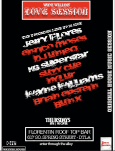 Love Session with DJ Wayne Williams & Friends