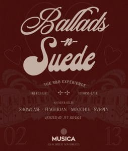Ballads ‘N Suede: The R&B Experience