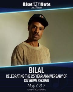 Bilal – ‘1st Born Second’ Album 25th Anniversary
