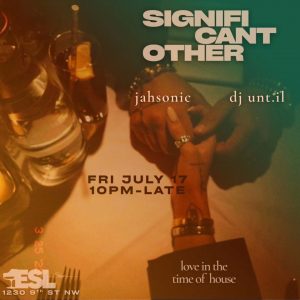 SIGNIFICANT OTHER – love in the time of house