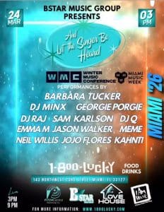 And Let the Singer Be Heard ft. Barbara Tucker, DJ Minx, and Georgie Porgie